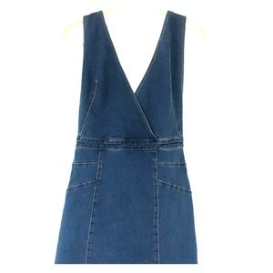 Low Back Denim Free People Dress